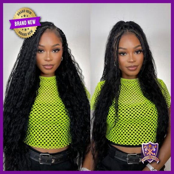 18 Inch Brazilian Human Hair Extensions Bundle, Super Wave Texture for Braiding main image 6